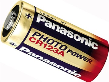 BATERIA LITOWA 3V Panasonic CR123 A DL 123 EL123AP