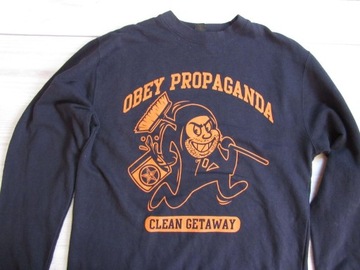OBEY PROPAGANDA Clean Getaway ORYGINALNA BLUZA/ M