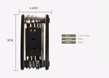 НАБОР ИНСТРУМЕНТОВ ДЛЯ ВЕЛОСИПЕДА МУЛЬТИТУЛ 16в1