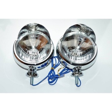 LAMPA LIGHTBAR 4,5 CALA 2szt + PRZEŁĄCZNIK DASZKI