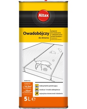 ALTAX Owadobójczy preparat do drewna 5L