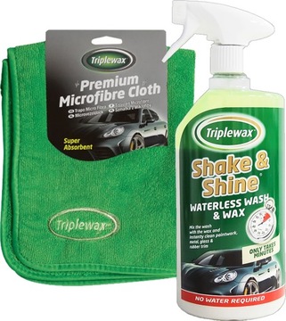 Shake & Shine WOSK CARNAUBA + SZAMPON bez WODY