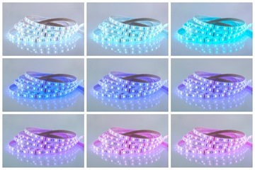 КОМПЛЕКТ Светодиодной ленты 300SMD RGB 5050 Контроллер IP65 1м