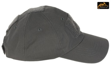 Бейсбольная кепка Helikon с липучками Rip-Stop Shadow Grey