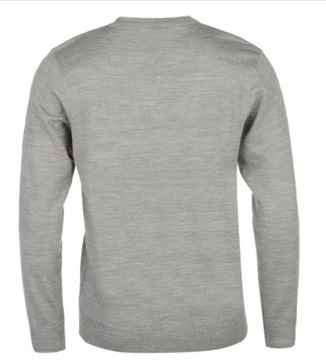 PIERRE CARDIN sweter swetr w serek HIT tu: XL