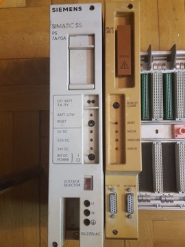 SIEMENS SIMATIC S5 PU-V 215-2 STEROWNIK PLC