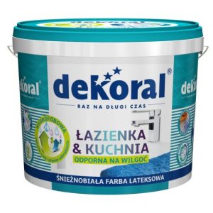 Dekoral Maleinak - Farba do kuchni i łazienek 3L