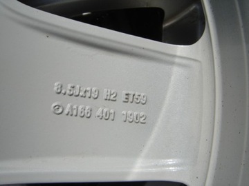 ДИС MERCEDES ML 166 GL AMG 19 A 166 401 1902 г.