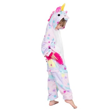 Пижама UNICORN Детская Комбинезон Kigurumi 128 134