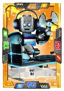 karta nr 42 Bot DJ lego nexo knights 2