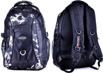 G4-13 MIEJSKI PLECAK OUTDOOR MORO CAMO AIR PASSAGE