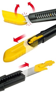 NÓŻ DO TAPET STANLEY 18mm ostrze łamane