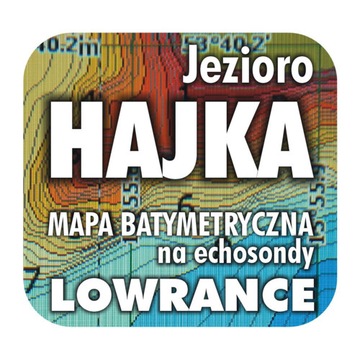 Jezioro Hajka mapa na echosondy Lowrance SImrad BG