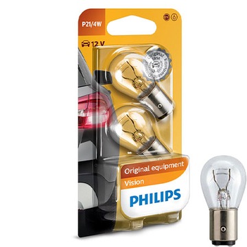 Philips Żarówki P21/4W Vision +30% światła