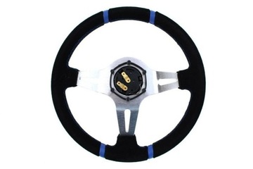 РУЛЬ RALLY SUEDE SLIDE 350MM OFFSET 90