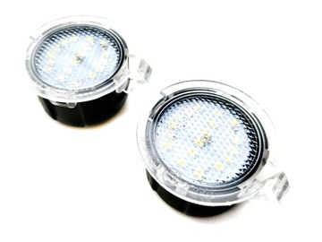 Led Podświetlenie Lusterek Ford Explorer 2015 - 2016 Mondeo Taurus Mustang