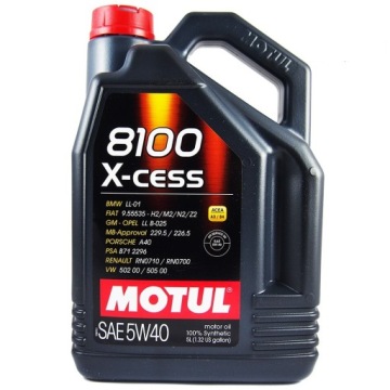 Olej MOTUL 8100 X-CESS 5W-40 5L