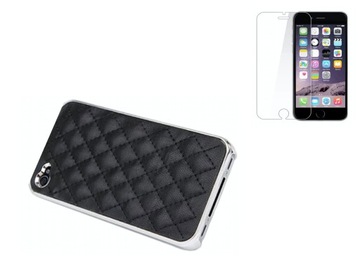 Etui + Szkło iPhone 5/5s, iPhone SE , Plecki, Case
