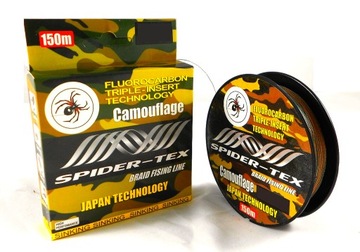 Plecionka SPIDER TEX MORO 150 m. CAMOU 0,14 mm.