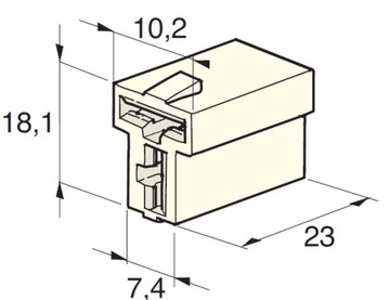 ЭЛЕКТРИЧЕСКИЙ РАЗЪЕМ 2-контактный OK-2 OK2