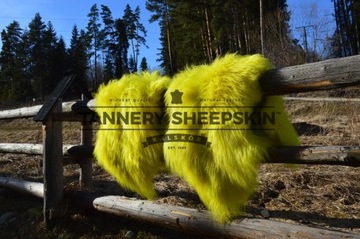 Дублины Island Sheepskin Island Желтые 111-130см овчины