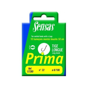 Sensas Przypon Prima Tiger Long nr 20 / 0,10mm