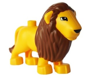 LS NOWE LEGO DUPLO FIGURKA animal LEW dorosły KOT