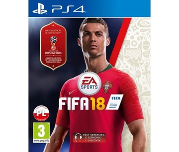 Fifa 18 2018 PS4 PL +World Cup Russia