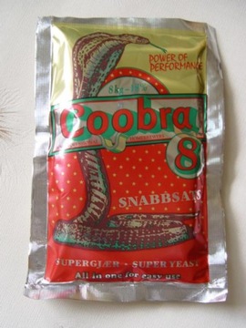 DROŻDŻE gorzelnicze Coobra8 turbo bimber Cobra 8