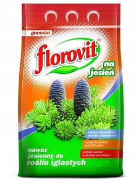 FLOROVIT NAWÓZ DO IGLAKÓW thui JESIENNY 3kg JESIEŃ