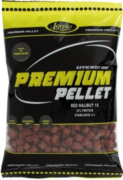 REWELACYJNY PELLET LORPIO RED HALIBUT 6 mm -700g