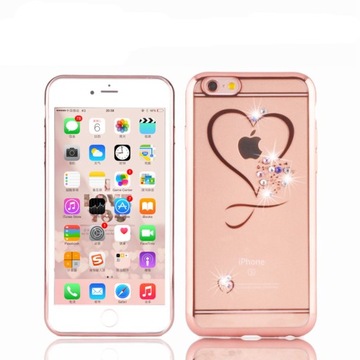 Чехол для iPhone 7/7plus 6 Plus/6s Plus со стразами 6 6s Rose