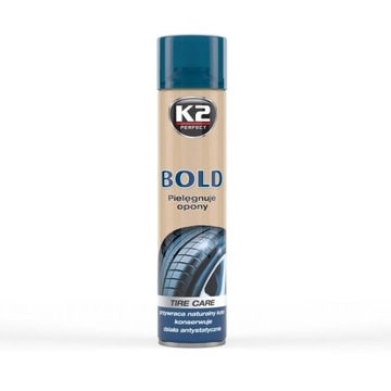 SPRAY DO PIELĘGNACJI OPON K2 BOLD TYRE CARE 600ML