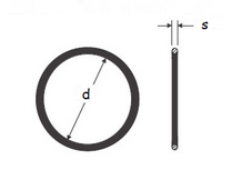 Уплотнение ORING 16x2,5 1 комплект = 5 шт. 70NBR