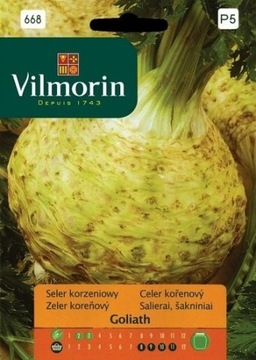 Семена корневого сельдерея Голиаф 0,5г Vilmorin P668