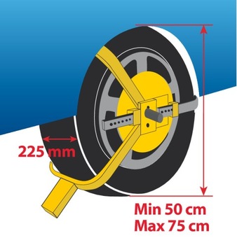 БЛОКИРОВКА ДЛЯ КОЛЕСА R13 - R18