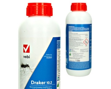 Draker 10.2 - muchy mrówki kleszcze pluskwy - 1L
