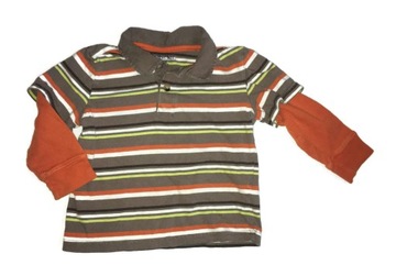 Bluza w paski z kołnierzykiem Cherokee 18m 86