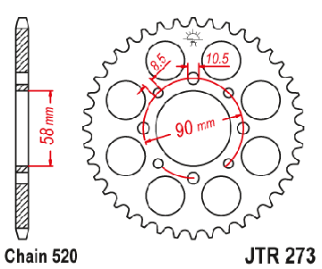 Honda VT 125 SHADOW X-Ring POWER комплект привода + цепь + звездочки