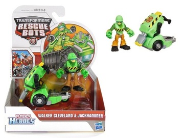 HASBRO- TRANSFORMERS RESCUE BOTS WALKER JACKHAMMER