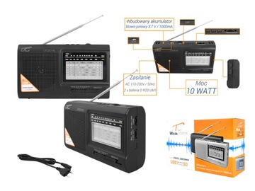 Портативная USB-радиостанция WILGA LTC-2016 с аккумулятором