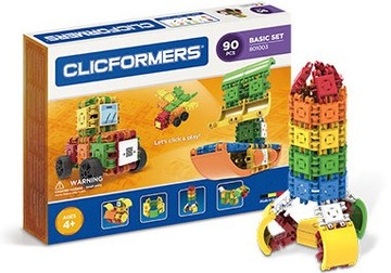 CLICS PL klocki CLICFORMERS 801003 90el. NOWOŚĆ !