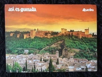 Открытка ГРАНАДА сувенир ИСПАНИЯ