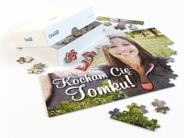 FOTO PUZZLE A4 120 el. ZE ZDJĘCIEM ZDJĘCIA Pudełko