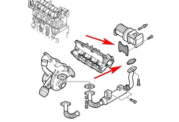 554 Заглушка EGR FIAT OPEL 1.9 JTD CDTI 16V