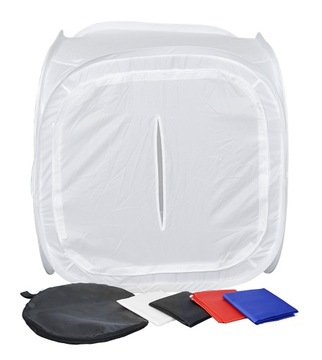 NAMIOT BEZCIENIOWY 80cm ZESTAW 1200W Z PARASOLAMI