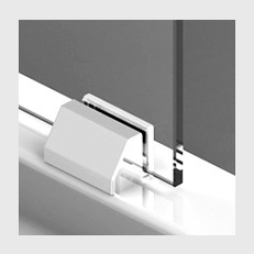 KABINA RADAWAY Furo Black walk-in 160 prawa przej