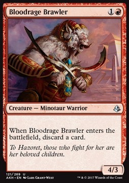 Bloodrage Brawler - za 2 mana 4/3 @@@