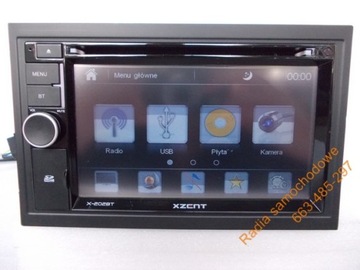 XZENT X-202BT DVD TOUCH USB НОВЫЙ КОМПЛЕКТ BLUETOOTH