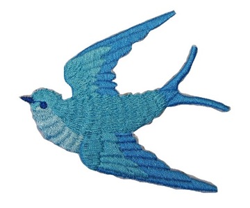 NASZYWKA termo naprasowanka aplikacja PTAK